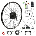 36V 48V 500W Electric Bike Conversion Kit With LCD LED Display Rear Rotate Hub Motor Wheel Set E-Bike Conversion Kits