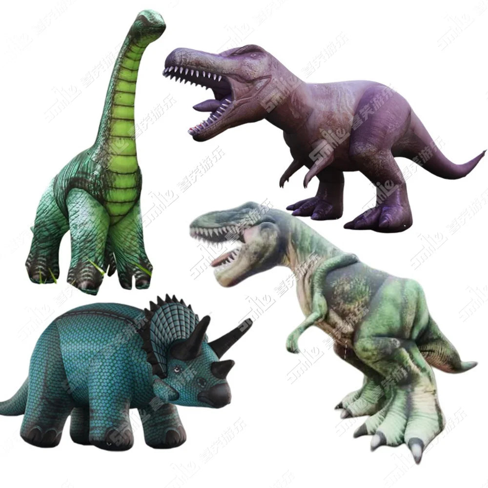 Custom Inflatable Dinosaur Costume for Holiday Blow-Ups Commercial Advertising Arch and Balloon New Year's Decorations