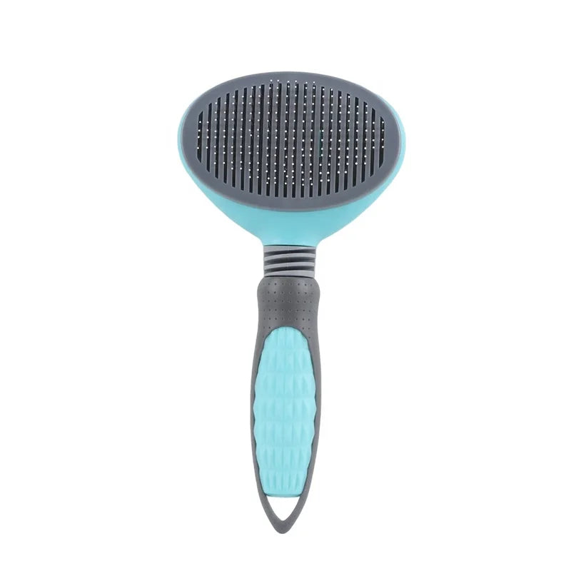 New Fashion Pet Grooming Hair Removal Self Cleaning Slicker Brush for Dogs and Cats