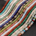 5*8mm Real Natural Stone Strand Beads Gem Aventurine Quartz Stone Cylinder Gemstone Loose Beads for Jewelry Making DIY Bracelets
