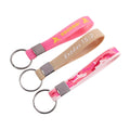 Promotional Gifts Silicone Bracelet Key Chain Keyring Silicone Wristband Lanyard Keychain
