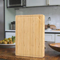 2025 Wholesale Mother's Gift Bamboo Chopping Board Extra Large Kitchen Cutting Boards for Hotel Kitchen