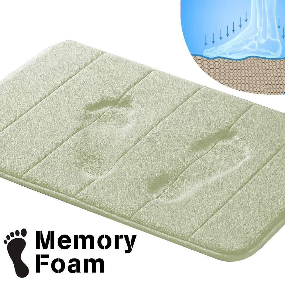(CHAKME) 40*60cm 35D 15mm MemoryFoam Bathroom Products Bath Mate