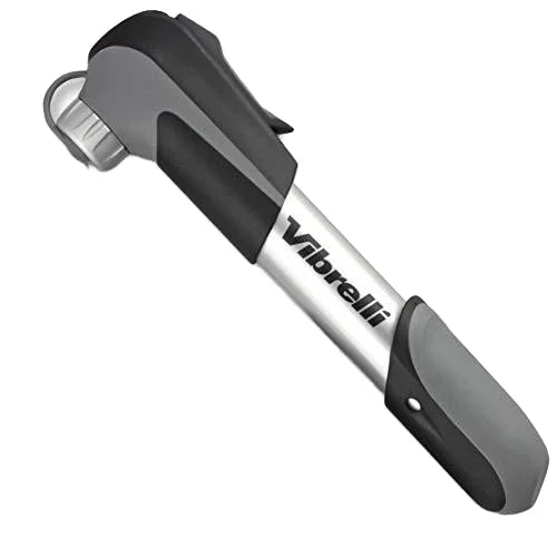 Mini Plastic Bicycle Hand Pump High Performance 80-130PSI Portable Tire Inflator with Valve Adapter