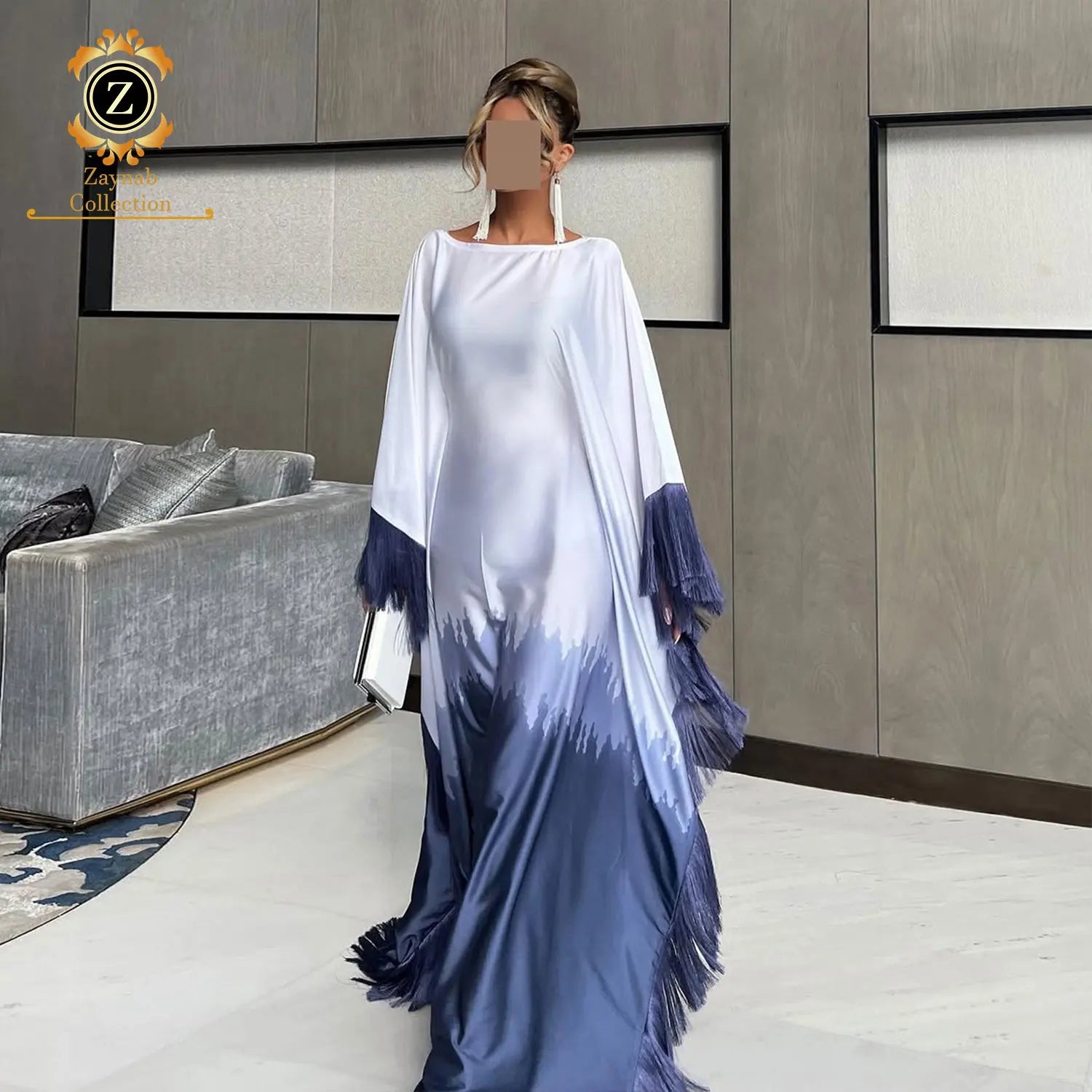 Zaynab Abaya Women Muslim Dress Latest Design Dubai Abaya Turkey Muslim Fashion Dress Burkha Dubai New Jalabiya