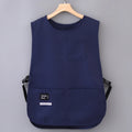 Adult Volunteer Activity Vest Supermarket Uniform Clerk Workwear Waistcoat Vests
