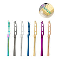 Creative Stainless Steel Hollow Butter Knife Restaurant Cake Decorating Knife Jam Cheese Spatula Baking Shovel