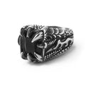 Viking Souvenir Stainless Steel Men's Ring Viking Ring Norse Wolf Ring VIking Jewelry