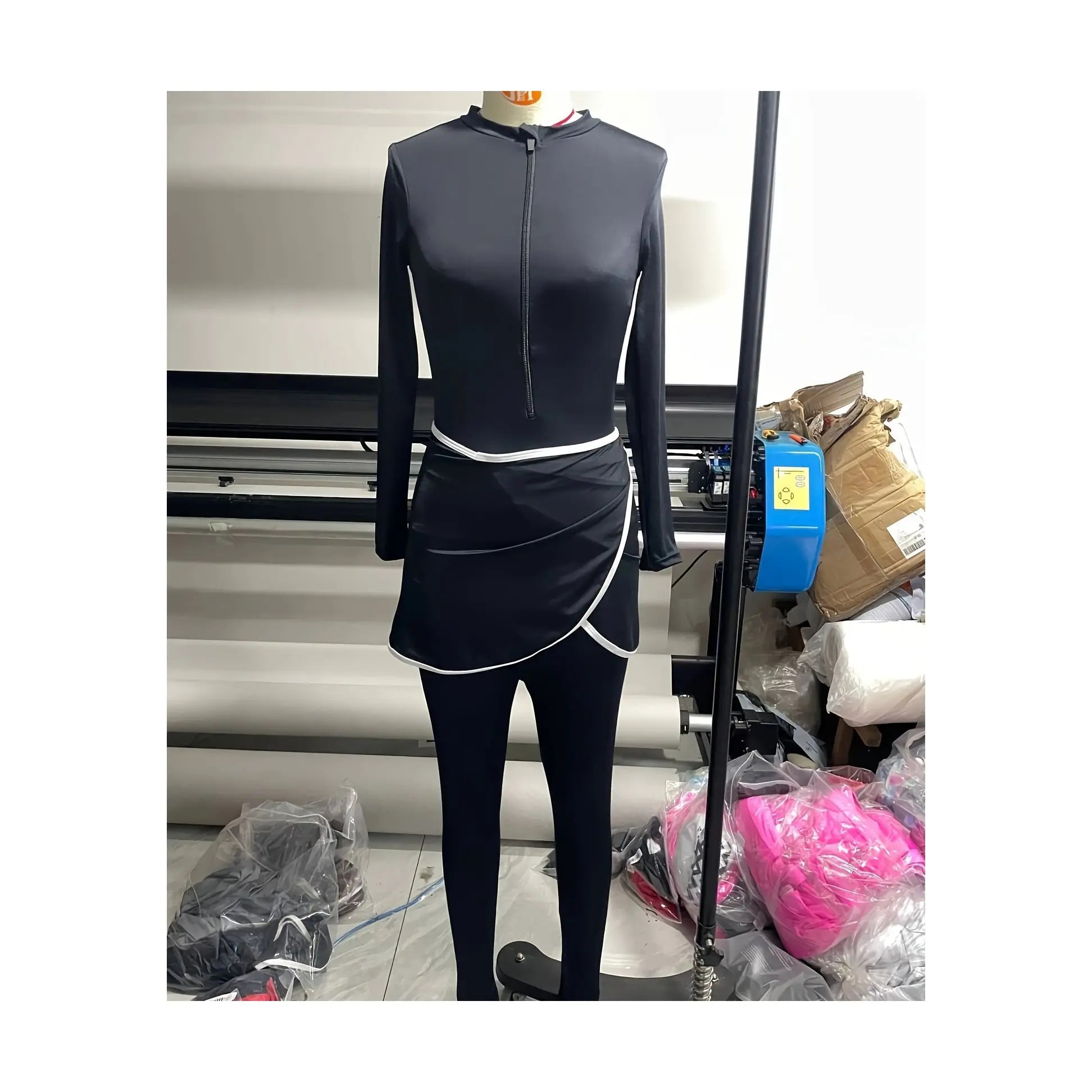 Hot Sale Product Lower Price Modest Muslim Burkinis Women Swimwear 3pcs Full Coverage Islamic Swimsuit