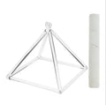 Chakra Quartz Crystal Singing Pyramid Set Yoga Sound Therapy Meditation