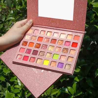 Newest 5 Colors Eye Shadow Palette Color Custom Private Label Eyeshadow Palette