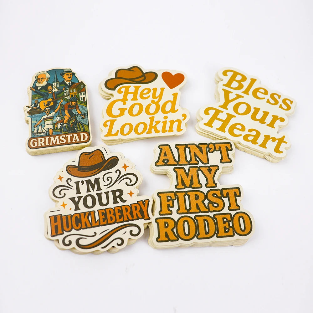 Glitter Vinyl Die Cut Vinyl Custom Logo Stickers Printing Packaging Labels Die Cut Logo Stickers