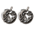 Wholesale Retro Unique Stainless Steel Snake Ear Tunnels Plugs Expander Stretcher Gauges Body Piercing Jewelry for Weddings