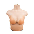 Hot Selling 3/4 Cup Strapless Wire-Free Silicone Bra Pads with Spoon Shape Design for Large Bust Anti-Sagging Support