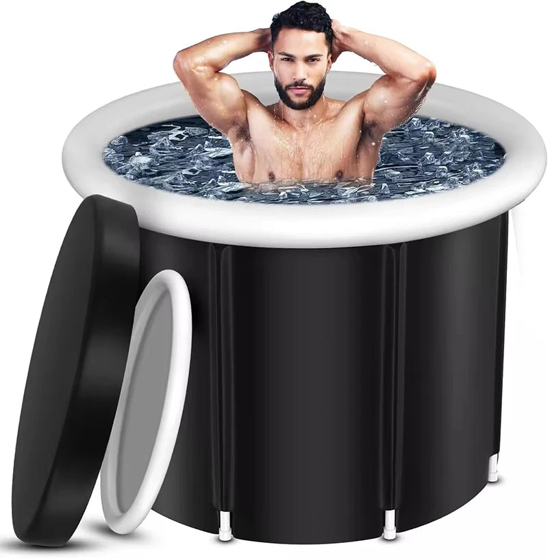 2024 New Circulating Water Cooled Ice Bath Chiller Cold Plunge Icebath Recovery Tub for Sports Therapy