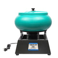 Boasta 17 Inch Magnetic Vibratory Tumbler Polishing Machine 12L Barrel 250W 2800RPM Jewelry & Metal Deburring Cleaning Polisher