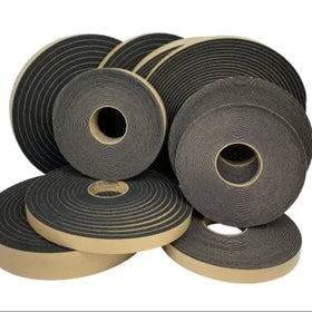 Copper Pipe Self Adhesive Elastomeric Foam Insulation Tape Rubber Adhesive Foam Tape