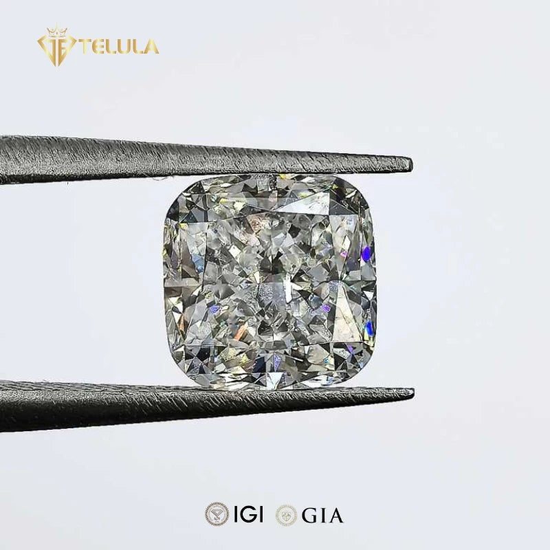 Custom CVD Cushion Cut 1ct Heart Cut 1.5ct 2ct VS1 VS2 Loose Lab Diamond IGI Certified Lab Grown Diamond