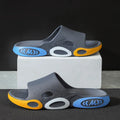 Men's Summer Korean Personalized Trend Outwear Home Bathroom Anti slip Thick Sole Durable Men's Sandals and Slippers