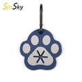 SinSky PVC Hands Free Dog Poop Bag Holder Used Paw Waste Bag Carrier Custom Dog Poop Waste Bag Dispenser Carrier