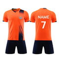 Wholesale Custom Football Club Tracksuit Breathable Soccer Jersey Training Suit Sublimation Sports Soccer Tracksuit for Men
