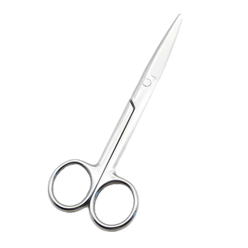 Animal Veterinary Vet Stainless Steel Surgical Scissors Straight Curved Tip Scissors