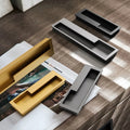 JAYA Modern Built-in Handle Sliding Door Slotted Clasp Hand Invisible Cabinet Furniture Door Handles