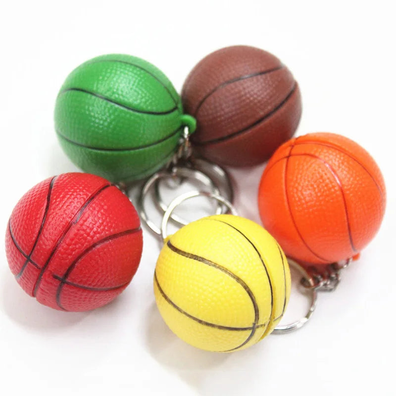 Promotional Pvc Mini Basketball Keychain Sports slippers 3d Rubber Keychain in Bulk