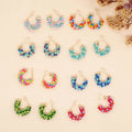 Go2boho Bohemian Luxury Y2k Cute Girl Colorful Gold Plated Beaded Earring Women Handmade Boho Summer Fine Miyuki Beads Earrings