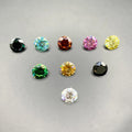 Round Colored Moissanite Diamonds D Color Loose Lab Created Moissanite 5mm 6.5mm Moissanite for Jewelry Making