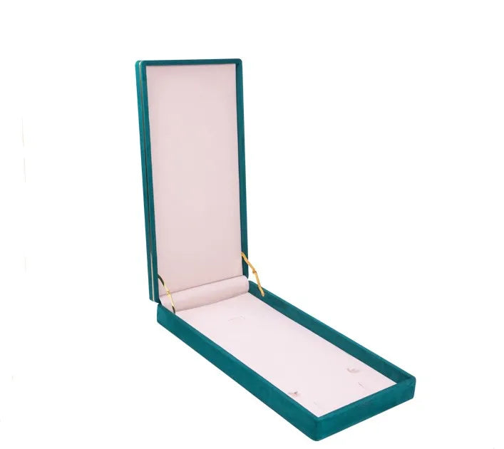 Luxury Jewelry Packaging Box With Velvet Insert Hexagon Suede Ring Jewelry Box Collection Large Design Pink Velvet Jewelry Box