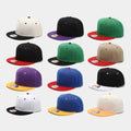 Factory Promotion 6 Panel Flat Brim Two Tone Basketball SnapBack Cap Customize Fashion Personalized Hip Hop Snapback Hat