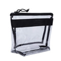 Lady Clear Reusable Cosmetic Bag Pouch with Open Closure for Travel Accessories Essentials Medicine Airport