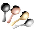 Cute 304 Stainless Steel Mini Spoon / Ice Cream Sugar Salt Spice Spoon / Short Handled Tea Coffee Scoop - Kitchen Tools