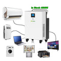 All in One Solar Energy Storage Hybrid Inverter Mobile Power Station 51.2V 100Ah Lifepo4 Battery 5000W Inverter Energy Batteries