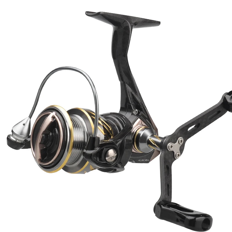 Vikinger Fishing Spinning Reel 5.5kg Drag Power Spinning Reel Handle Double New Bail and Line Clip Spinning Reels