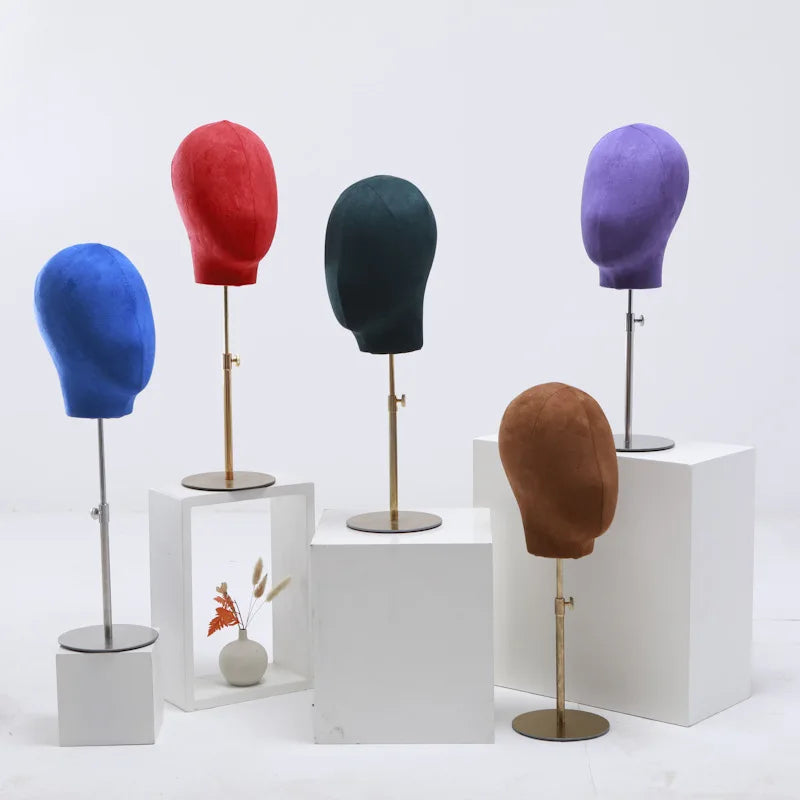 Colorful Mannequin Head for Hat