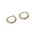 Factory Directly Wholesale 925 Sterling Silver Simple Fashion Retro Hoop Earring for Women Jewelry 2023