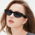 ADE WU XY89217 Small Frame Women Cat Eye Sunglasses Retro Tortoiseshell Sun Glasses Vintage Custom Red Shades