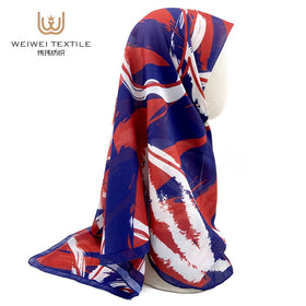 Designer's High Quality Printed Shawl Women Premium Floral Digital Print Spring Season Square Muslim Floral Tudung Bawal