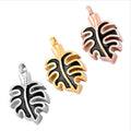 Wholesale Stainless Steel Maple Leaf Urn Pendant Fine Pendants & Charms Memorial Cremation Jewelry Necklace for Ashes