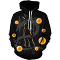 Fitspi Wholesale Custom Unisex Anime Hoodie 3d Printing Sweatshirt Fashion Pullover for Man and Woman Dropshipping