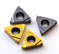 Fengyi OEM Customized Tungsten Carbide Threading Cutter Tools Turning Insert TIN/TIAIN Coating Reduces Flank Wear 10pcs for CNC
