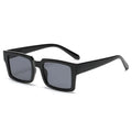 Hot Selling Plastic Sun Glasses Vintage Rectangle Sunglasses Women Man With Logo