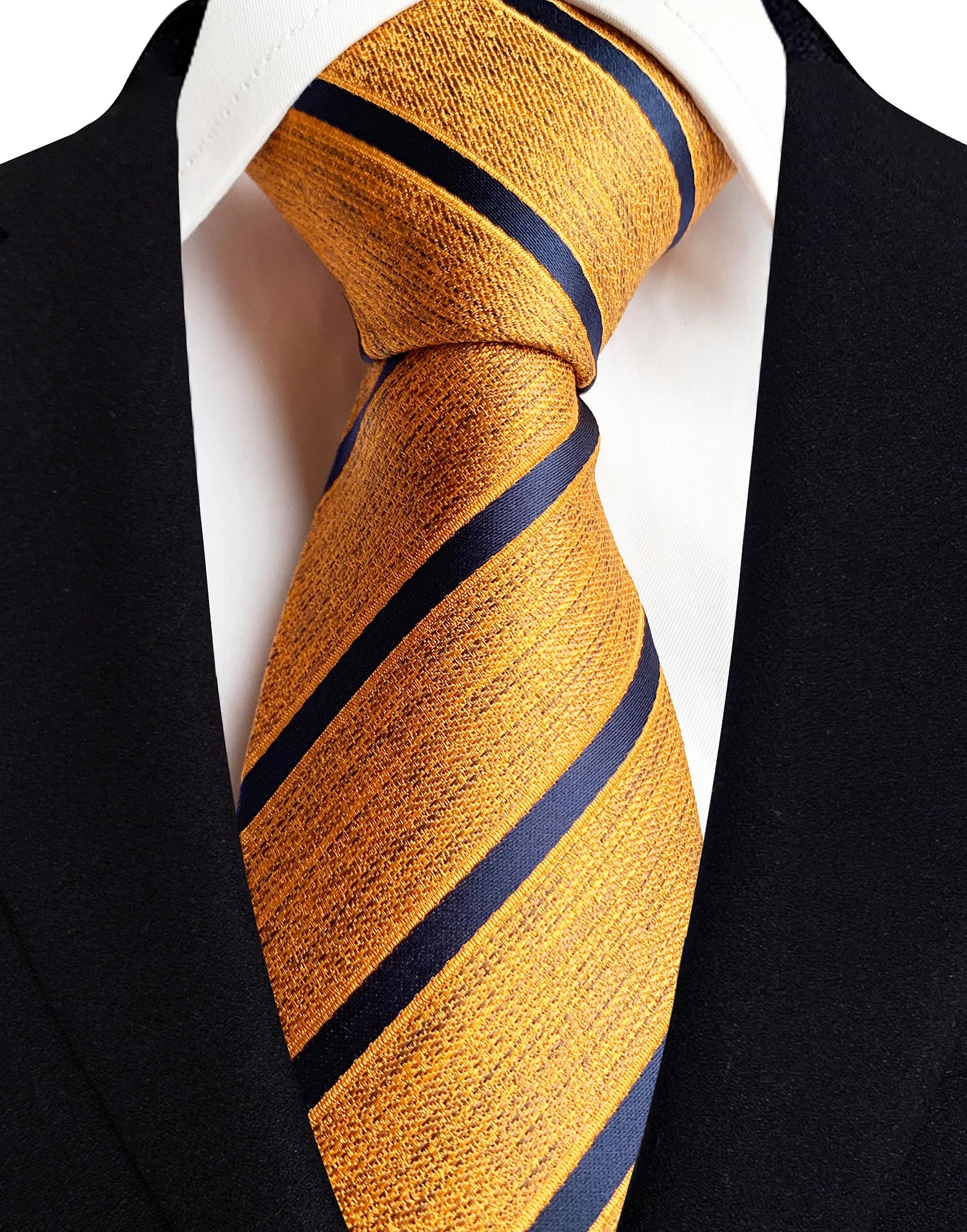 Black Red Solid Men's Silk Ties for Weddings Grooms Necktie Classic Silk Tie Woven Jacquard Striped Paisley Neck Ties