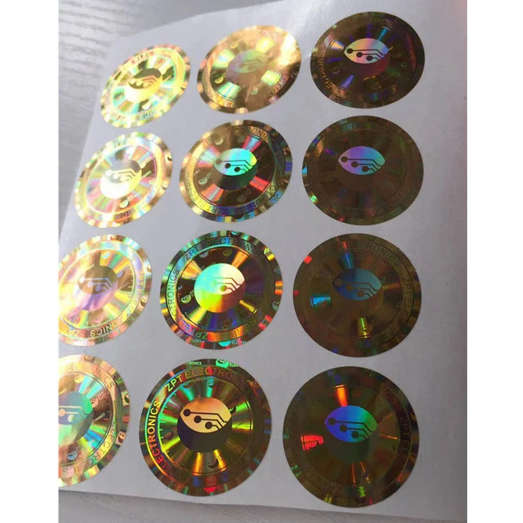 Free Design Custom Print Tamper Evident Hologram 3D Hologram VOID Label Stickers