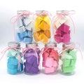 Private Label 12Pcs/Box Macaron Color Blending Sponge Foundation Cosmetic Powder Puff Sponge Hydrophilic Makeup Sponge Set