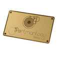 Accept Customized Patterns and Styles Luxury Business VIP ID Card Business Hollow Pattern Metal Business Card NFC Door Card