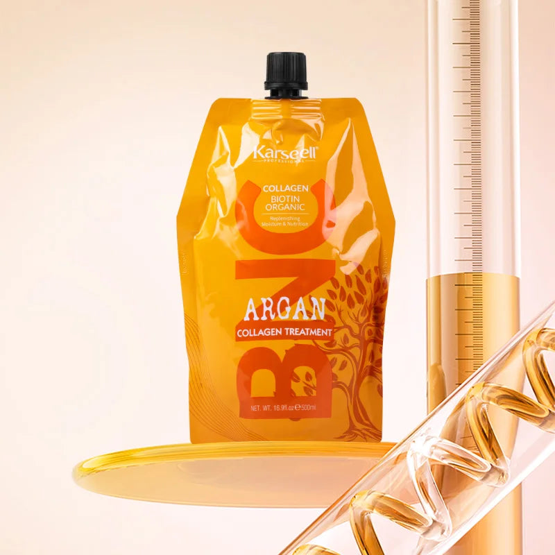 Karseell Wholesale Price Smoothing Hair Mask Biotin Organic Argan Oil Hair Treatment Collagen Hair Mask