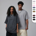 Summer Wearing 190 Gsm Cotton T Shirt for Men and Women Custom Printing and Tags Unisex Breathable Oversized T-shirts